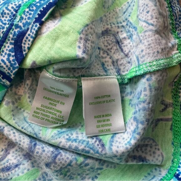 Lilly Pulitzer lessa off the shoulder top women’s size xs - Picture 6 of 7